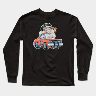 Dukes of Hazzard - Bo and the General Long Sleeve T-Shirt